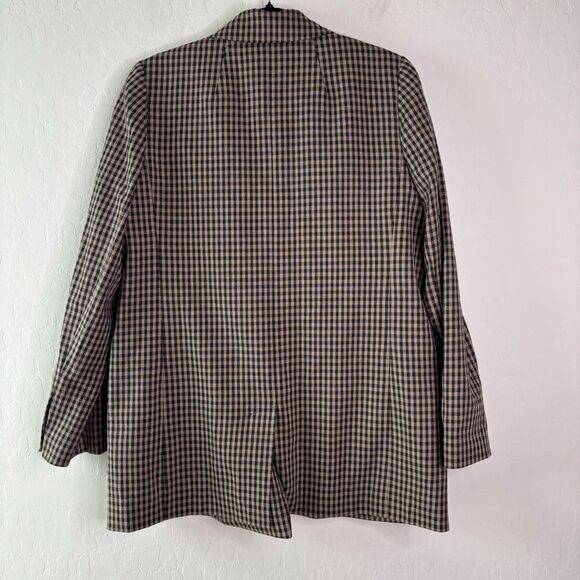 Madewell Caldwell Double Breasted Blazer Lyden Plaid - Picture 5 of 6